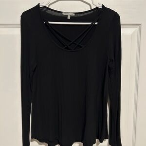 Black Charlotte Russe long sleeve size small